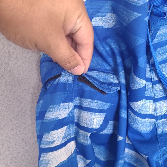 Oakley Boardshorts Mens 31 Blue Swim Trunks‎ Surf - Picture 4 of 14